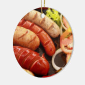 Würste Keramik Ornament (Links)