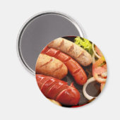 Würste Magnet (Vorderseite/Rückseite)