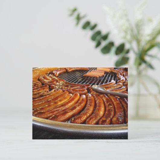 Würste Postkarte (Stehend Vorderseite)