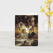 Wursteinkaufen - karte (Gelbe Blume)