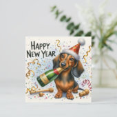 Wurstgrüße Karte (Stehend Vorderseite)