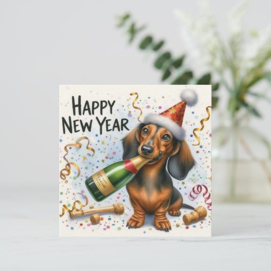 Wurstgrüße Karte (Stehend Vorderseite)