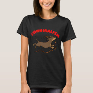 Wursthund Kannibale T-Shirt