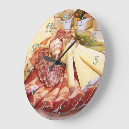 Wurstladen Große Wanduhr (Winkel)