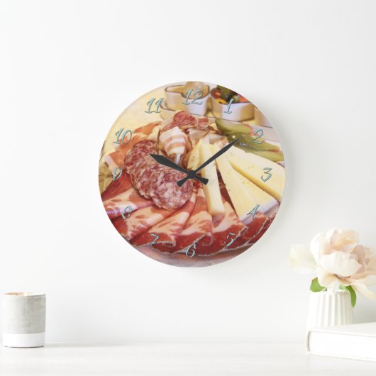 Wurstladen Große Wanduhr (Zuhause)