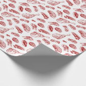 Wurstliebhaber Geschenkpapier (Ecke)