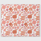 Wurstliebhaber Geschenkpapier (Flach)