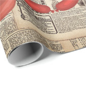 Wurstliebhaber-Wrap-Papier Geschenkpapier (Rolleneckpunkt)