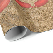 Wurstliebhaber-Wrap-Papier Geschenkpapier (Rolleneckpunkt)