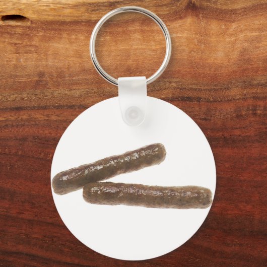 Wurstlinks Schlüsselanhänger (Vorderseite)