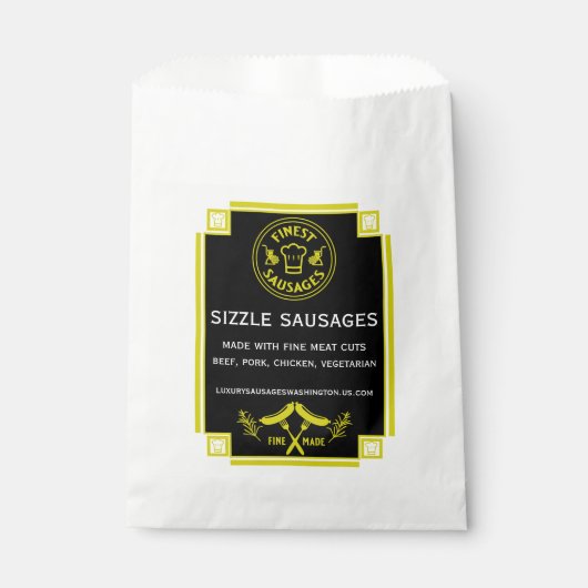 Wurstmacher Geschenktütchen (Vorderseite)