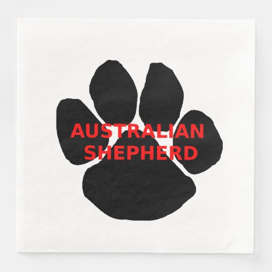 Wurstnamenpaare Serviette (Vorderseite)