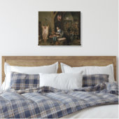 Wurstproduktion, 1651 leinwanddruck (Insitu (Schlafzimmer))