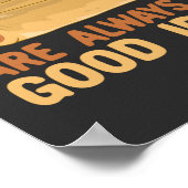 Wurstrollen sind immer eine gute Idee Poster (Ecke)