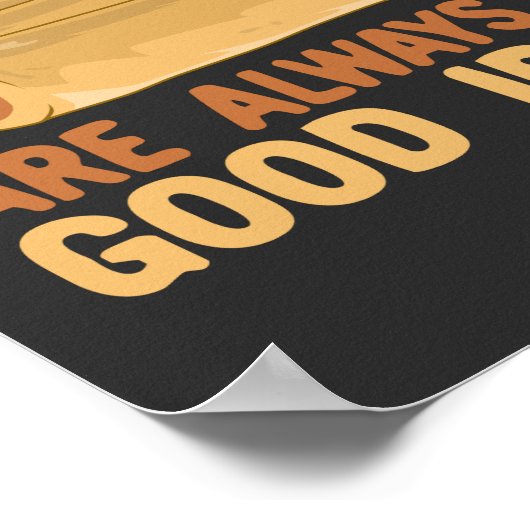 Wurstrollen sind immer eine gute Idee Poster (Ecke)