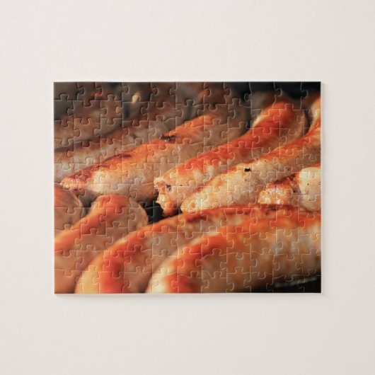 Wurstsizzle-Puzzlespiel Puzzle (Horizontal)