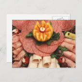 Wurstwaren Postkarte (Vorne/Hinten)