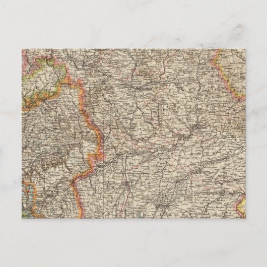 Wurtemberg, Bayern Postkarte (Vorderseite)