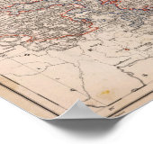 Wurtemberg, Deutschland Poster (Ecke)