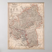 Wurtemberg, Deutschland Poster (Vorne)
