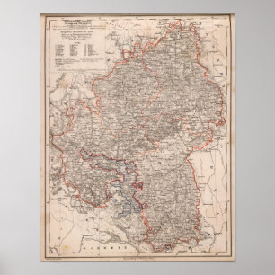 Wurtemberg, Deutschland Poster