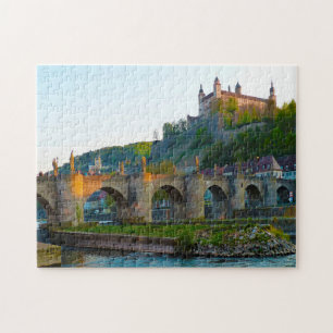 Würzburg Bayern Deutschland. Puzzle