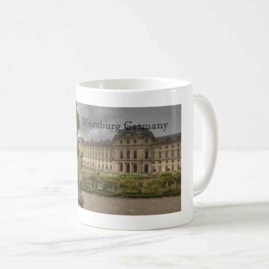 Würzburg Deutschland 01 Kaffeetasse (VorderseiteRechts)
