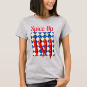 Würze Bold Chili Pepper Bold T-Shirt (Vorderseite)
