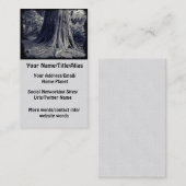 Wurzel-Baum Visitenkarte (Vorne/Hinten)