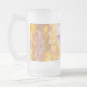 Wurzel-Bier-Floss-Tassen Mattglas Bierglas (Links)