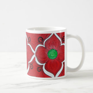 Wurzel Chakra Lotos-Blume Kaffeetasse