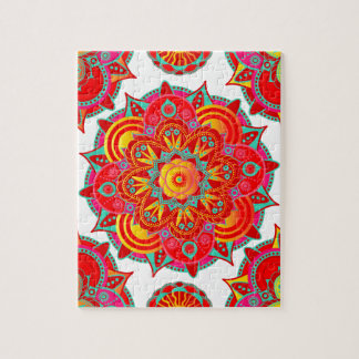 Wurzel Chakra Mandala Puzzle
