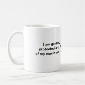 Wurzel Chakra Taschen-Guru-Tasse Kaffeetasse (Links)