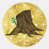 Wurzel des Jesse Tree Sticker (Vorderseite)