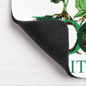 Wurzel-Nahrungs-"Punkt-COM-" Kleidung Mousepad (Ecke)