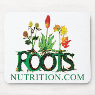 Wurzel-Nahrungs-"Punkt-COM-" Kleidung Mousepad