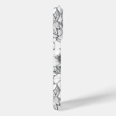 Wurzelbohrungen in Schwarzweiß Case-Mate iPhone Hülle (Rückseite / Rechts)