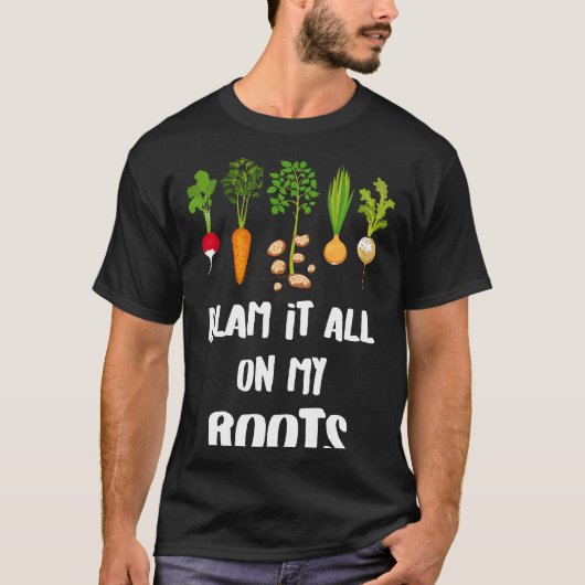 Wurzelgemüse Gartenbau Süßer Garten 5dk T-Shirt (Vorderseite)