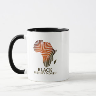 Wurzeln Afrikas – Tribut an die schwarze Geschicht Tasse