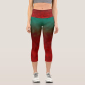 Wurzeln der Flamme Capri Leggings (Vorderseite)