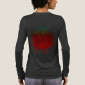 Wurzeln der Flamme Tri-Blend Shirt (Rückseite)