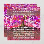 Wurzeln der Liebe Romantischer Eichenbaum Einladun Einladung (Vorne/Hinten)