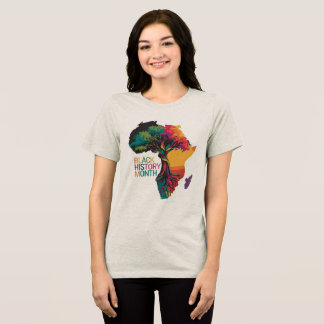 Wurzeln der Widerstandskraft Tri-Blend Shirt