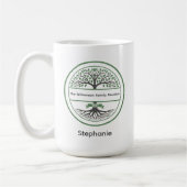 Wurzeln der Wiedersehen-Tasse der Liebe Kaffeetasse (Links)