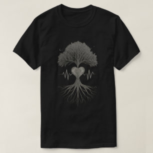 Wurzeln des Lebens: Der Herzschlag der Natur T-Shirt