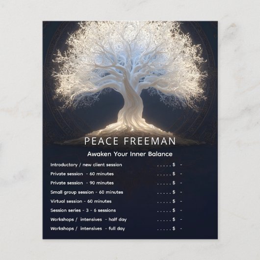 Wurzeln des Sternenlichts | Leuchtender Baum des L Flyer (Vorne)