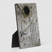 Wurzeln des wahren Erfolgs - Maßgeschneidertes Fot Fotoplatte (Seite)