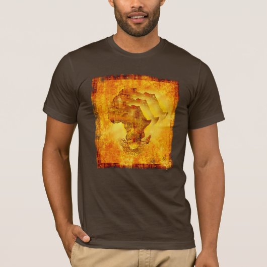 Wurzeln eines afrikanische Dämmerungs-Afrika T-Shirt (Vorderseite)
