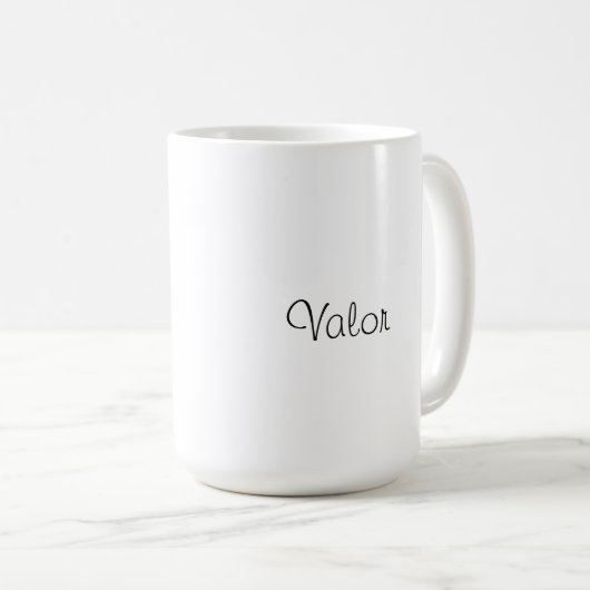 Wurzeln eines Dream Cup - Valor Kaffeetasse (VorderseiteRechts)
