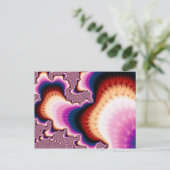 Wurzeln - Fraktal Postkarte (Stehend Vorderseite)